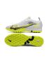 Nike Mercurial Vapor 14 Elite TF Silver Safari Football Boots