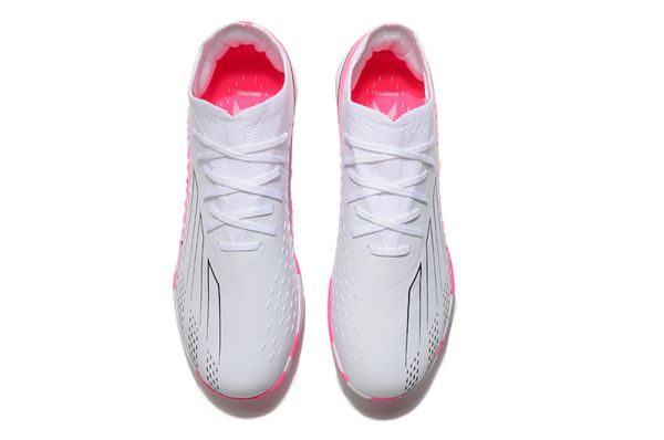 Adidas X Speedportal .1 TF Soccer Cleats White Pink Black