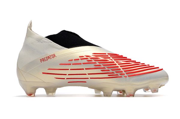 Kids adidas Predator Edge+ FG Showdown Football Boots Off White